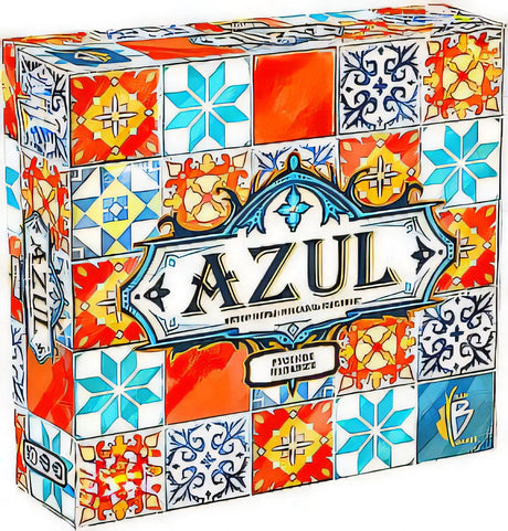 Лицевая сторона коробки Azul — мозаика из цветных португальских плиток, «Русское издание», Next Move