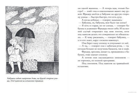 Бабушка! – кричит Фридер. Иллюстрация из книги