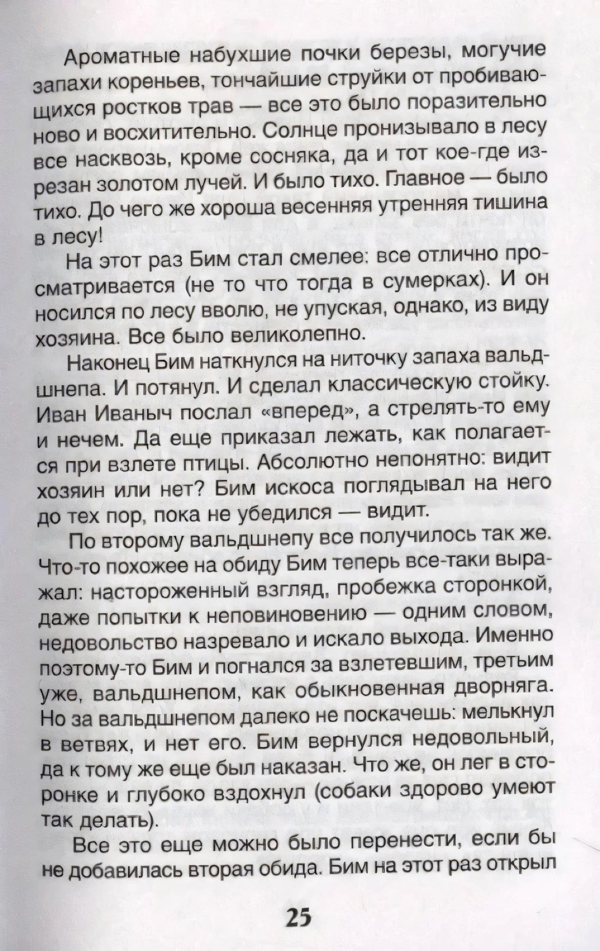 Страница 25 с текстом повести