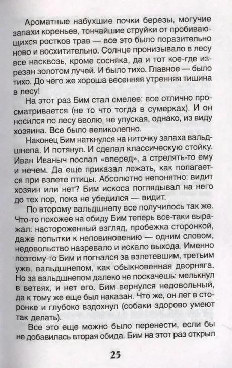 Страница 25 с текстом повести
