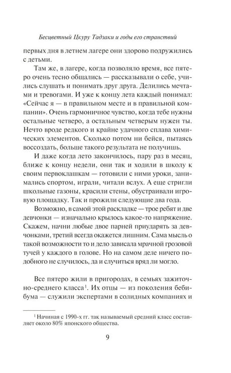 Бесцветный Цкуру Тадзаки и годы его странствий null - 7