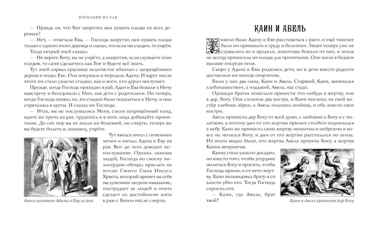 Разворот «Каин и Авель»