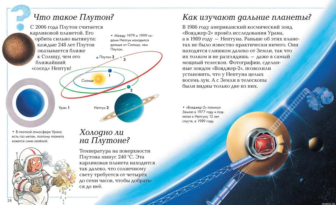 Большая книга "Почему?" - карликовая планета Плутон