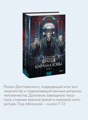 Братья Карамазовы: в 2 томах. Том 2 9785002500123