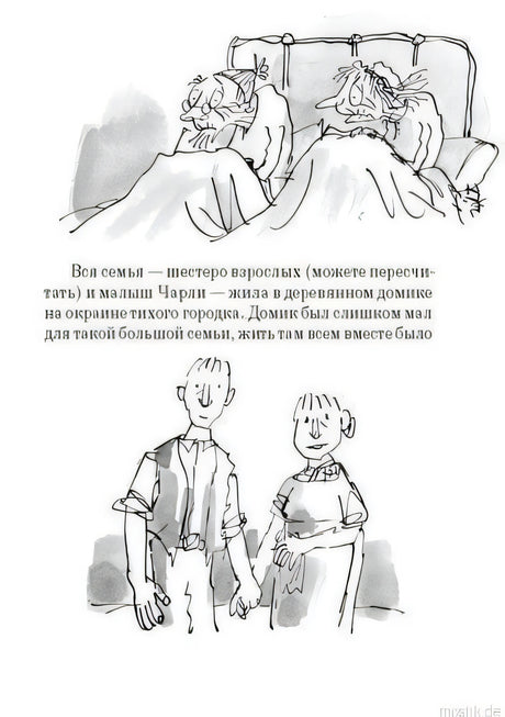 Чарли и шоколадная фабрика: семья Чарли