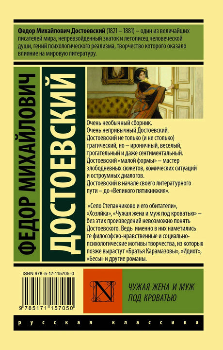 Задняя обложка с аннотацией и ISBN