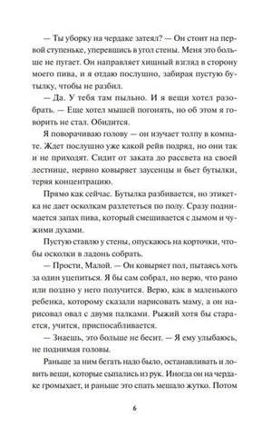 Страница 6 с фрагментом художественного текста.