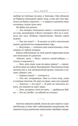 Страница 12 с продолжением сцены из романа
