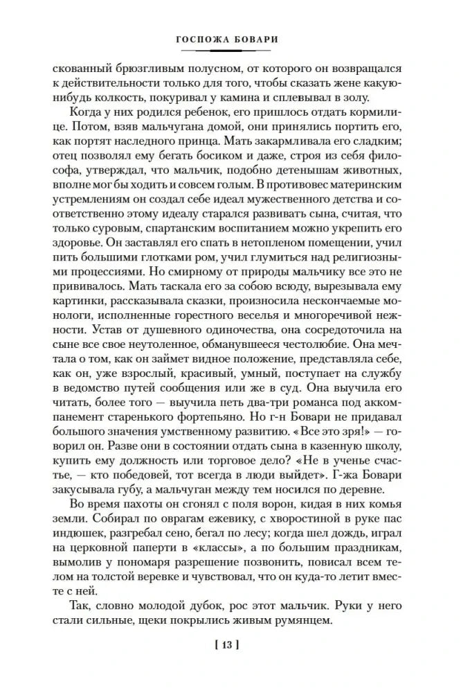 Текст романа «Госпожа Бовари», страница 13.