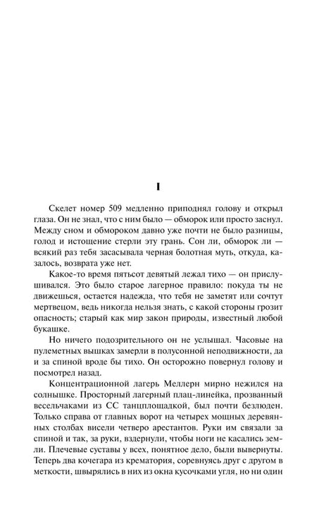 Начало первой главы романа, раздел I.
