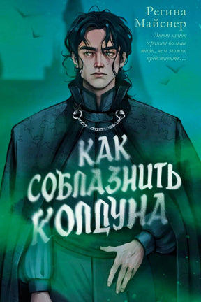Обложка книги Регины Майснер «Как соблазнить колдуна» с портретом темноволосого мужчины