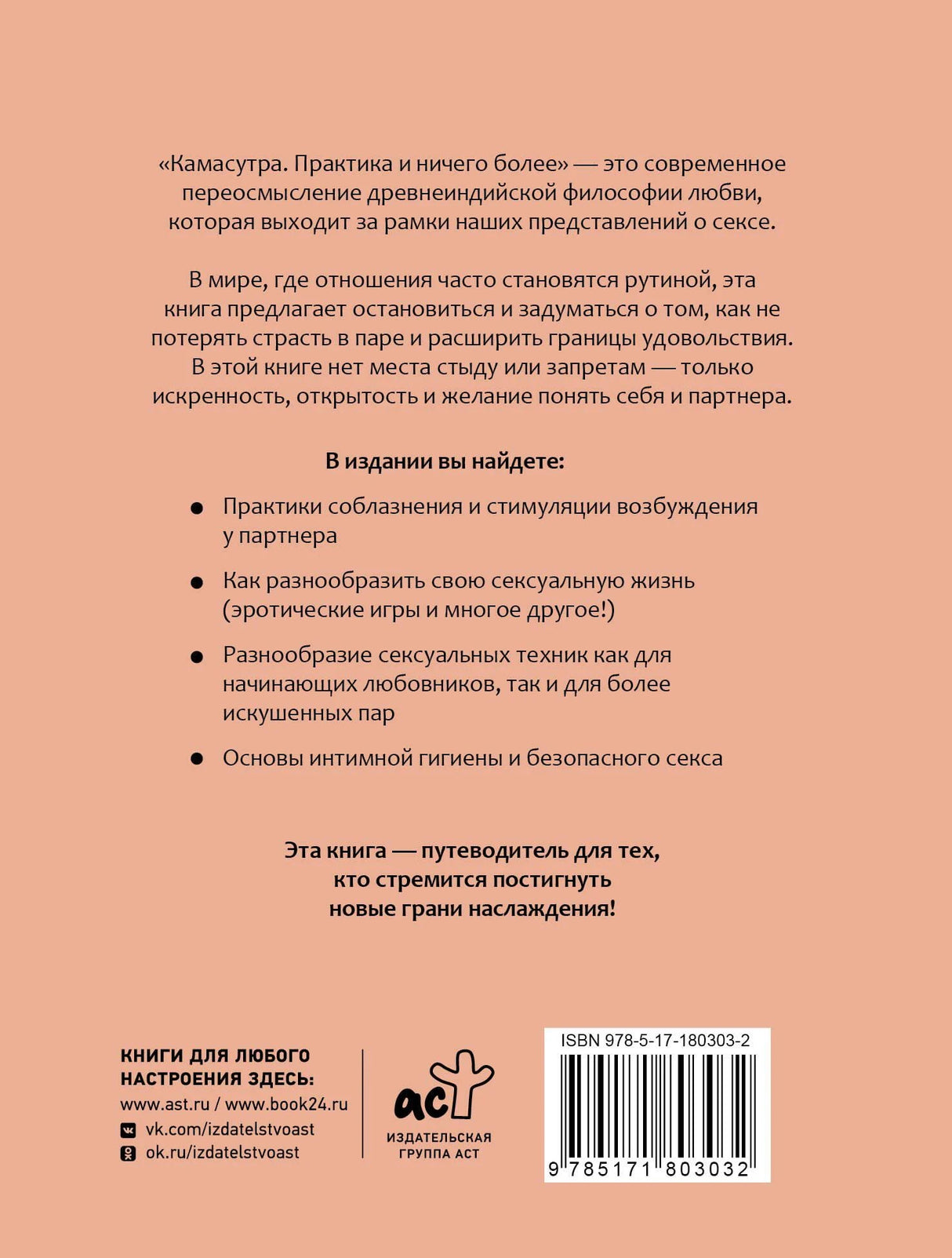 Задняя обложка с описанием книги и ISBN