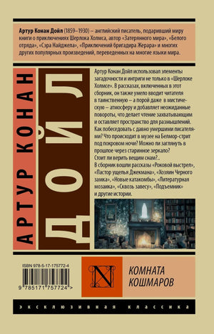 Задняя обложка с аннотацией, ISBN и уменьшенной обложкой