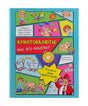 Лицевая обложка книги «Криптовалюты: как это работает» с комиксными персонажами.