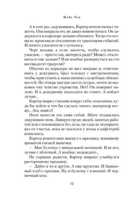 Страница 12 с продолжением текста романа