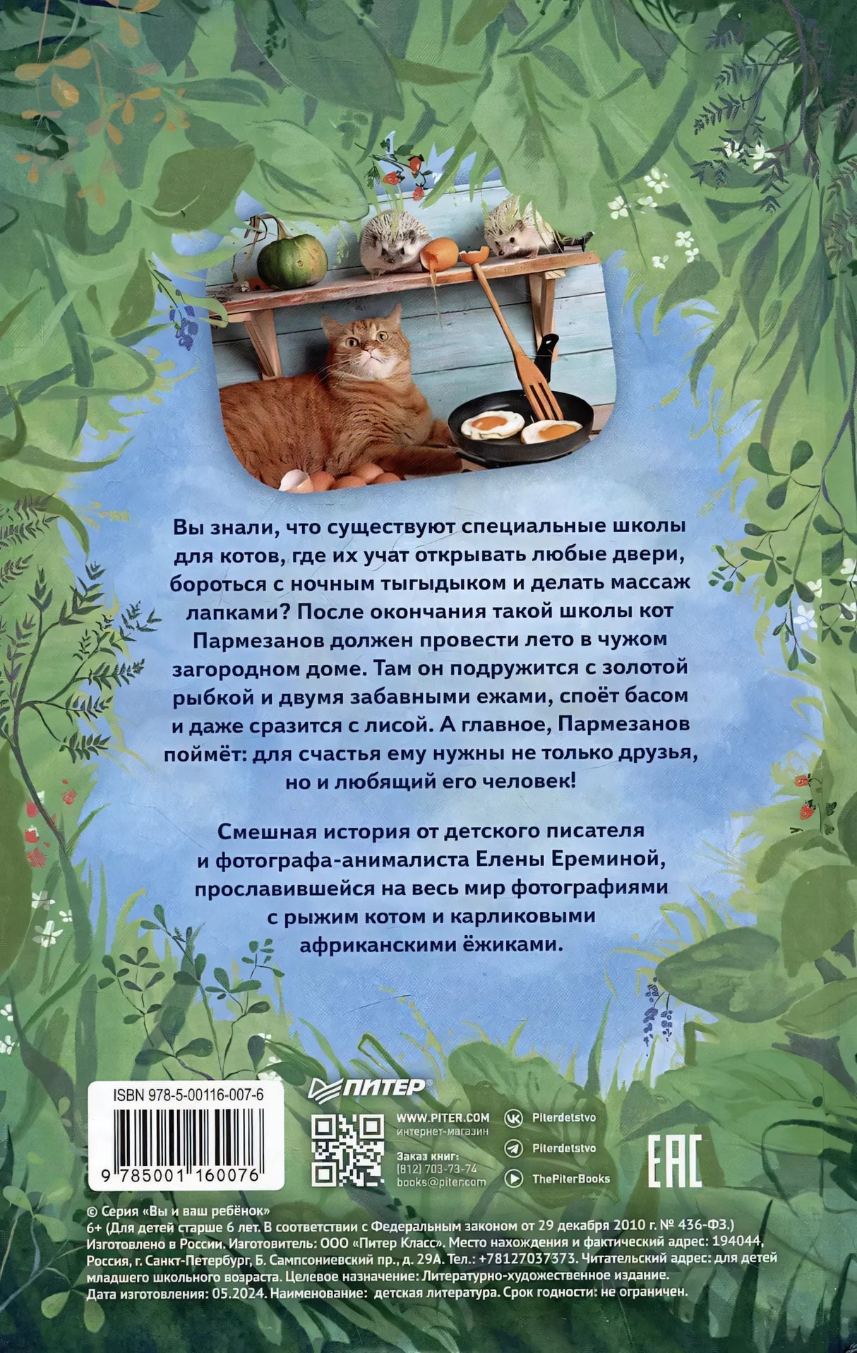 Лето кота Пармезанова 9785001160076