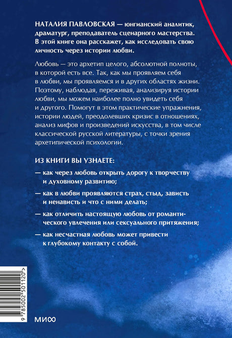 Задняя обложка с аннотацией книги, списком тем и штрихкодом.