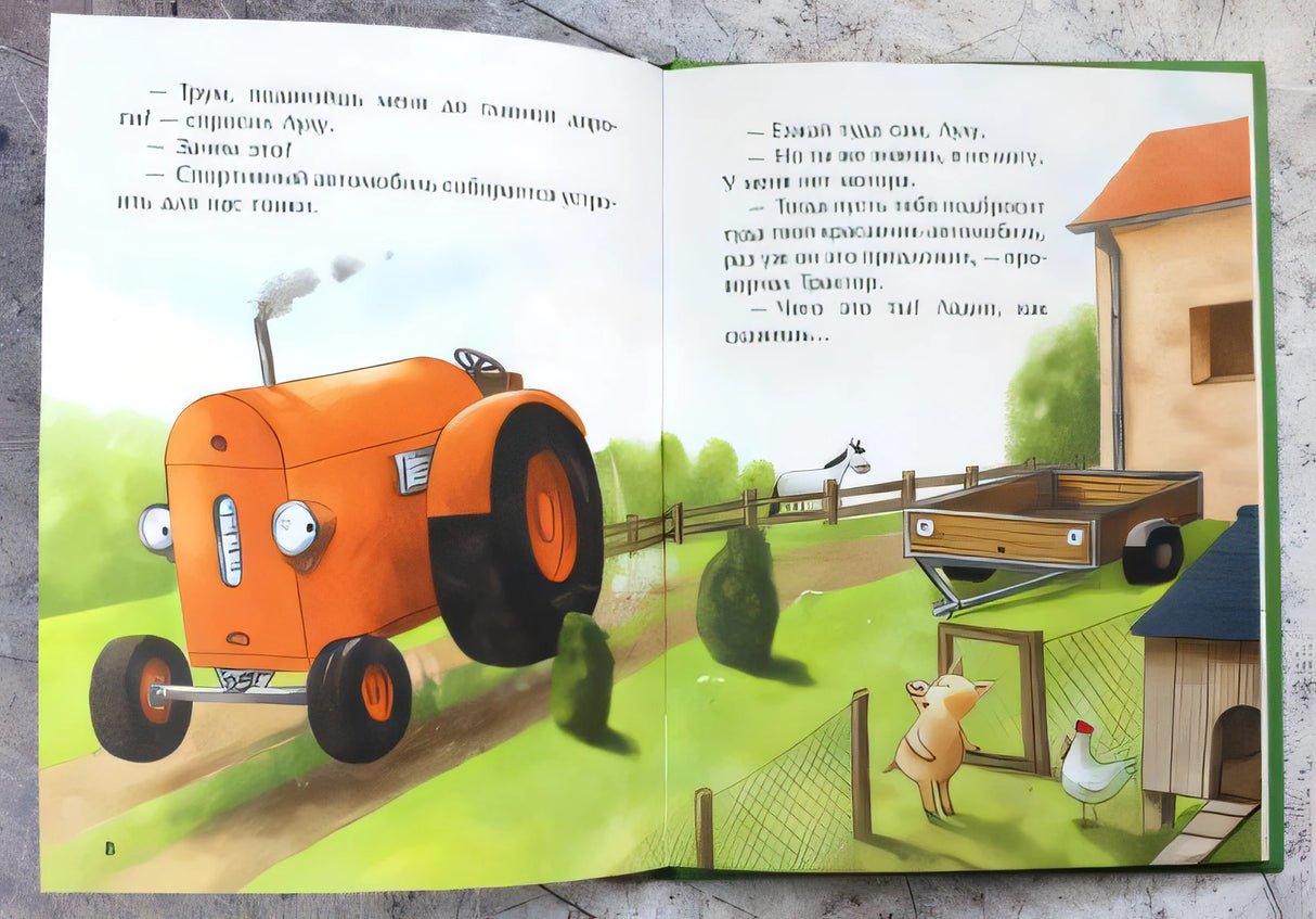 Маленький красный Трактор и новый друг (ил. Ф. Госсенса) 978-5-04-118926-6 - 2