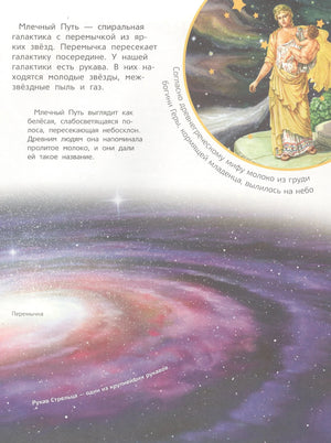 Млечный Путь — спиральная галактика, миф о богине Гере