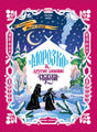 Передняя обложка сборника «Морозко» и другие зимние сказки с зимней иллюстрацией.