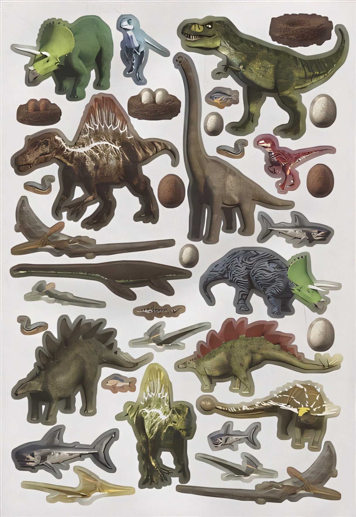 Моя книга наклеек. Динозавры 978-5-4366-0625-5 - 2