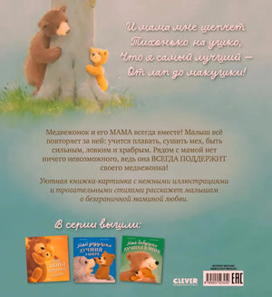 Задняя обложка с аннотацией, стихом и миниатюрами книг серии