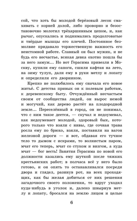 Текст рассказа «Муму», страница 6