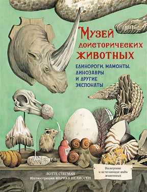 Обложка Музей доисторических животных. Единороги, мамонты, динозавры и другие экспонаты 978-5-389-19557-8