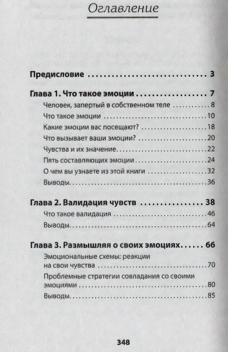 Оглавление: предисловие и главы 1–3, страница 348
