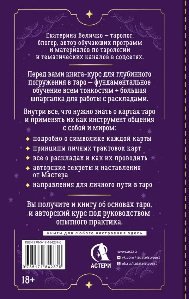 Задняя обложка книги с аннотацией, логотипом издателя и штрихкодом
