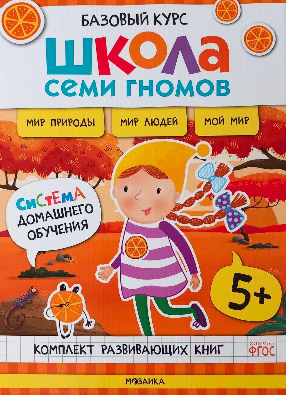 Обложка комплекта «Школа семи гномов. Базовый курс» 5+