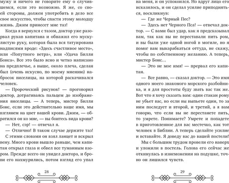 Текстовый разворот романа на страницах 28 и 29
