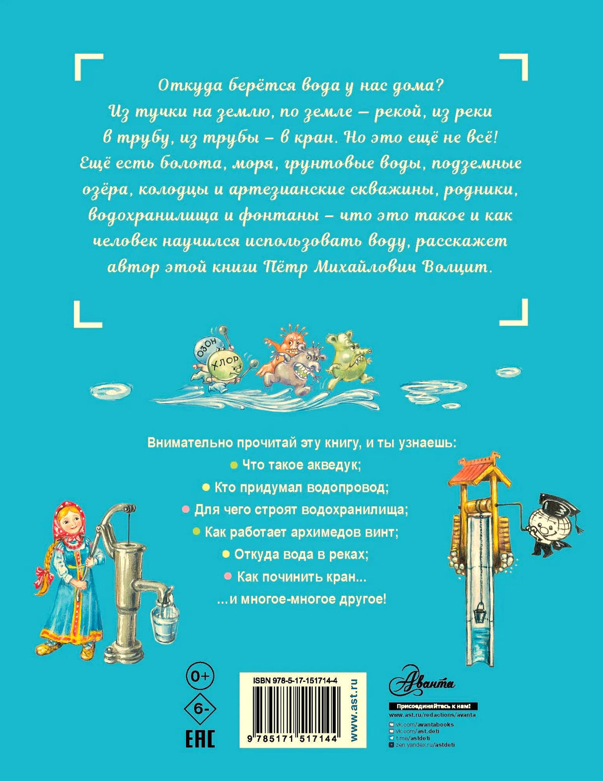 Задняя обложка с аннотацией и ISBN