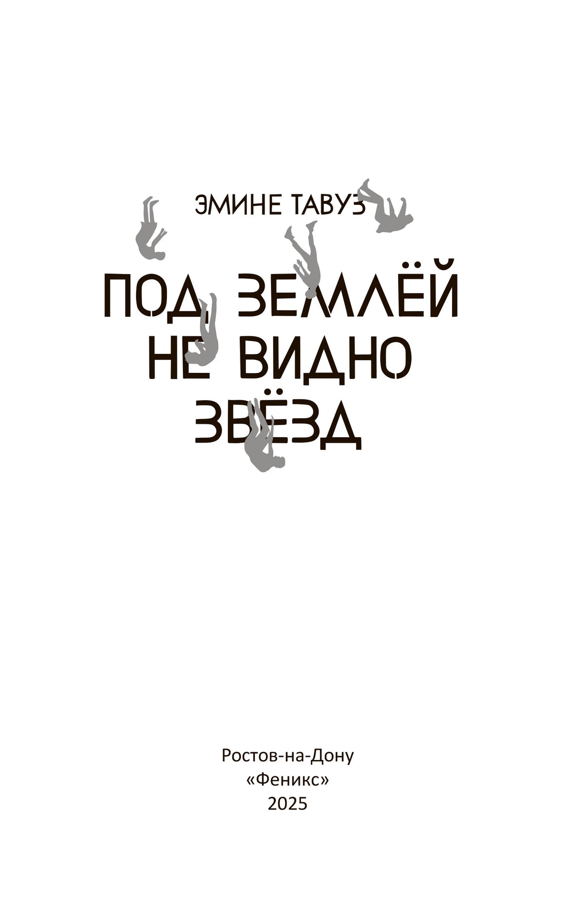 Титульная страница книги с именем автора, названием и выходными данными издательства.