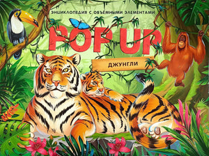 POP UP Джунгли. Книжка панорамка