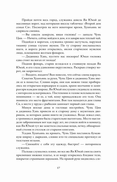 Страница 17 с продолжением текста романа