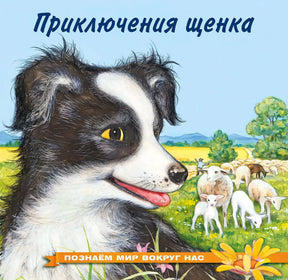 Книга для малышей "Приключения щенка"