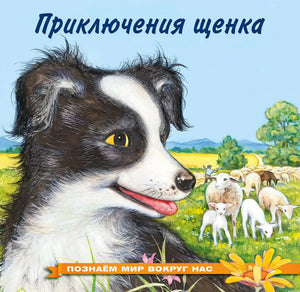 Книга для малышей "Приключения щенка"