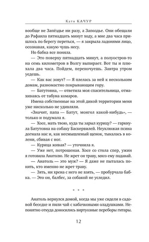 Страница 12 с продолжением сцены из романа