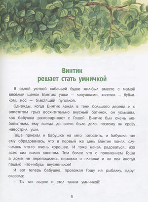 Страница 5: «Винтик решает стать умничкой»