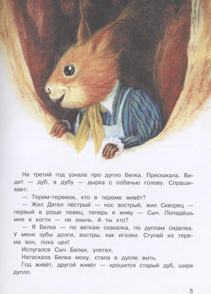 Иллюстрация белки в дупле, страница 5