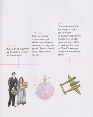 Страница хронологии с датами 1931, 1943 и 1944 годов