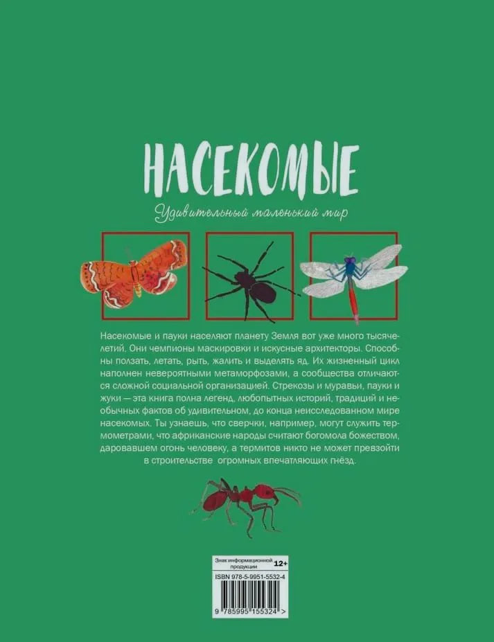 Задняя обложка с описанием книги и ISBN