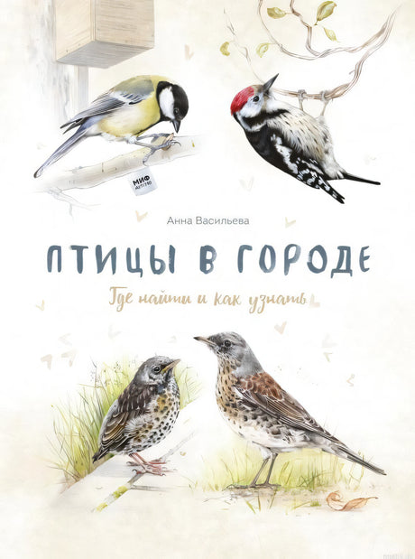 Обложка книги "Птицы в городе. Где найти и как узнать"