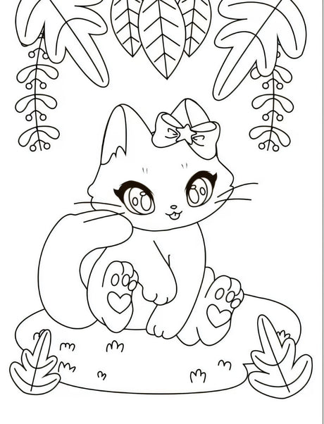 Раскраски аниме. Котики 978-5-4315-4257-2 - 2