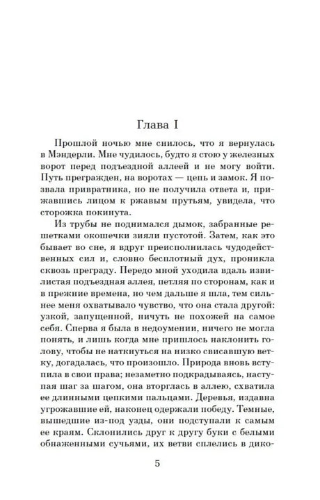 Начало первой главы романа, страница 5