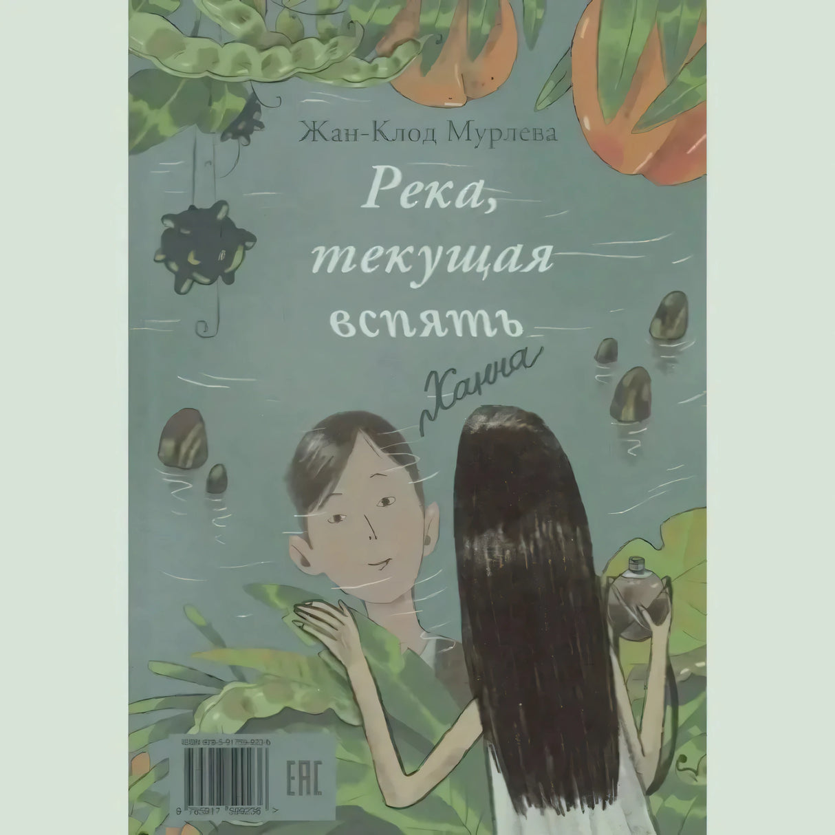 Задняя обложка книги «Река, текущая вспять», том «Ханна»