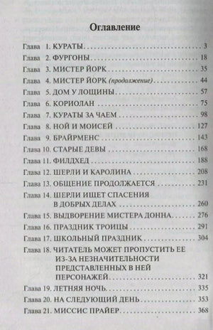 Оглавление романа «Шерли», главы 1–21.