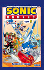 Лицевая обложка Sonic Комикс. Том 5 «Кризис в городе»