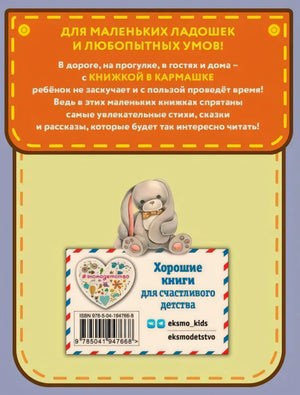 Задняя обложка с описанием серии Книжка в кармашке